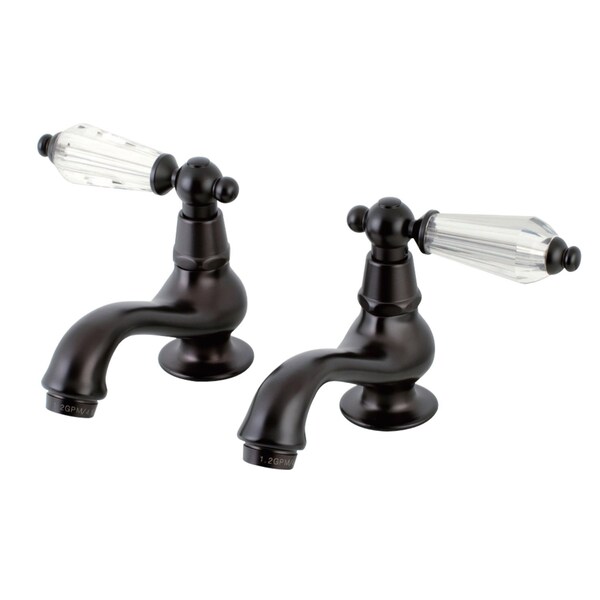 KS1105WLL Basin Tap Faucet W/ Cross Handle, Oil Rubbed Bronze